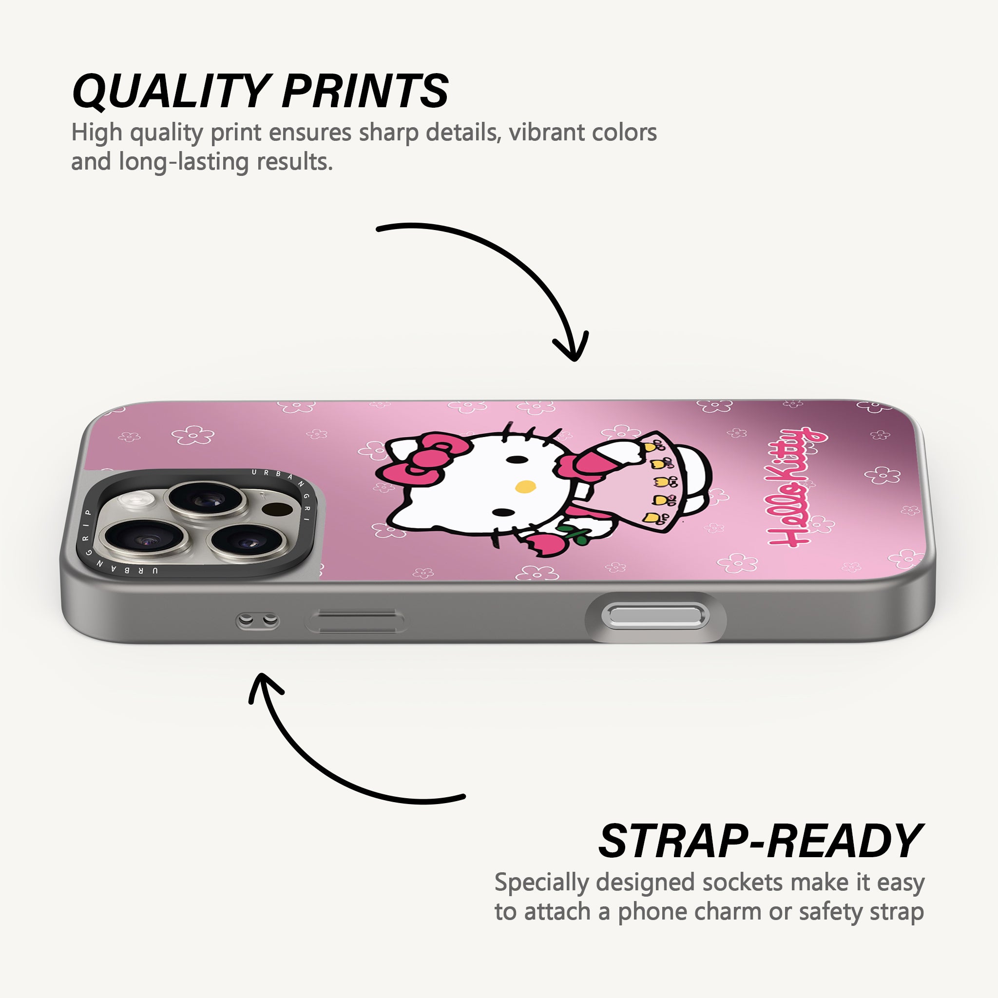 Hello Kitty Blossom Charm Case - MagSafe