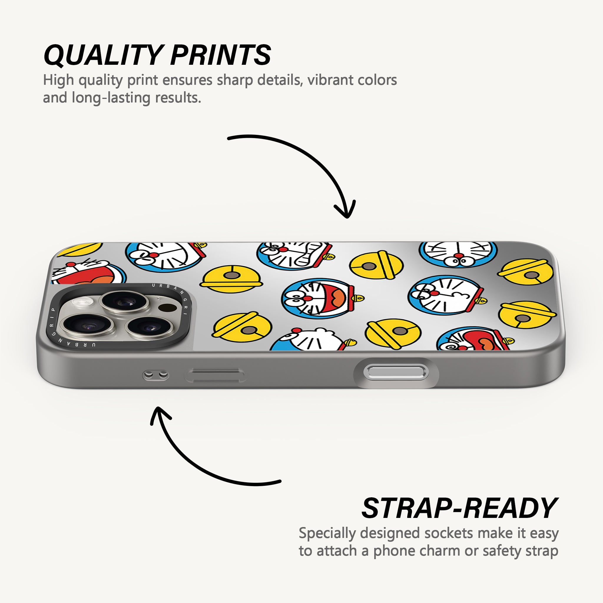 Doraemon Chrome Bell Parade Case - MagSafe