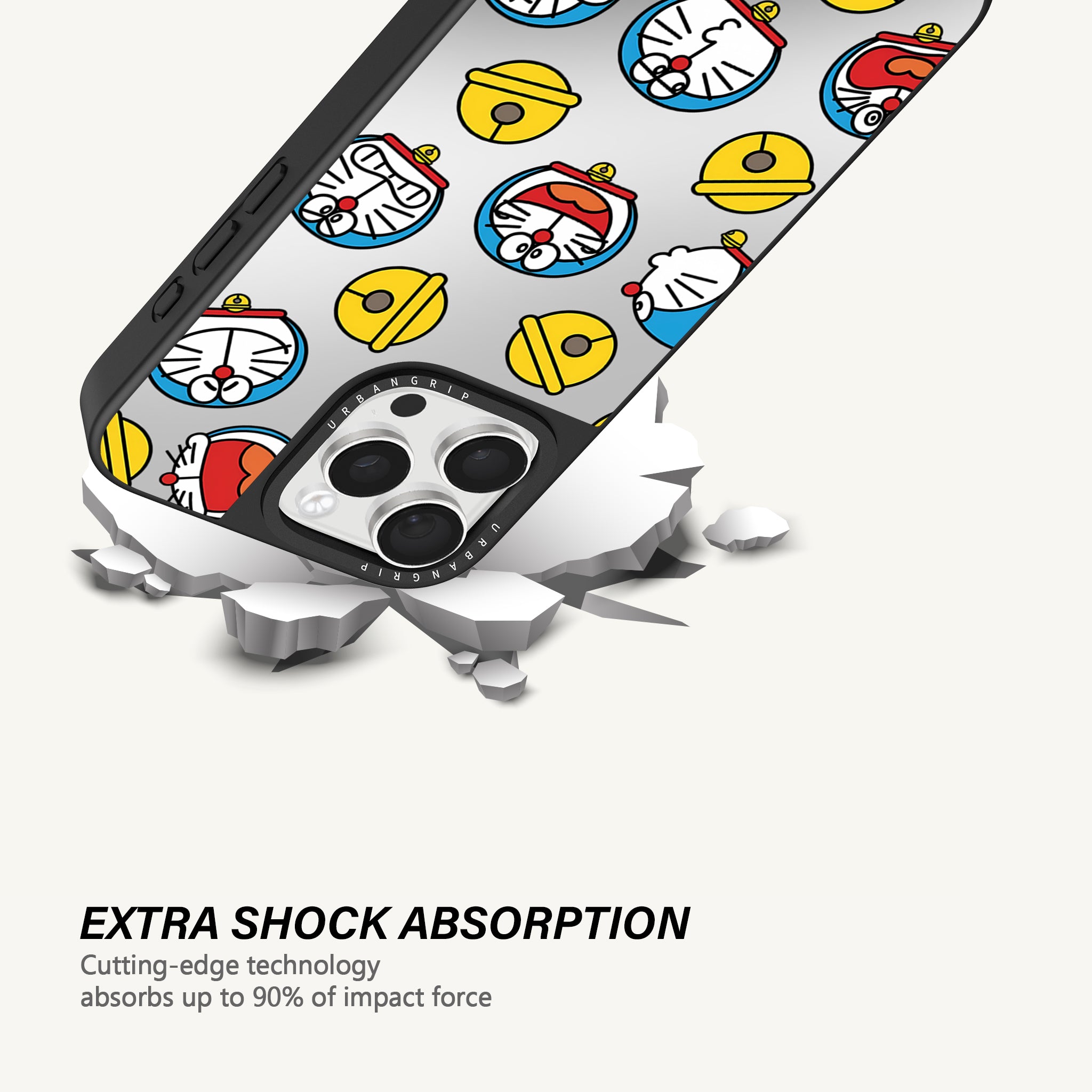 Doraemon Chrome Bell Parade Case - MagSafe
