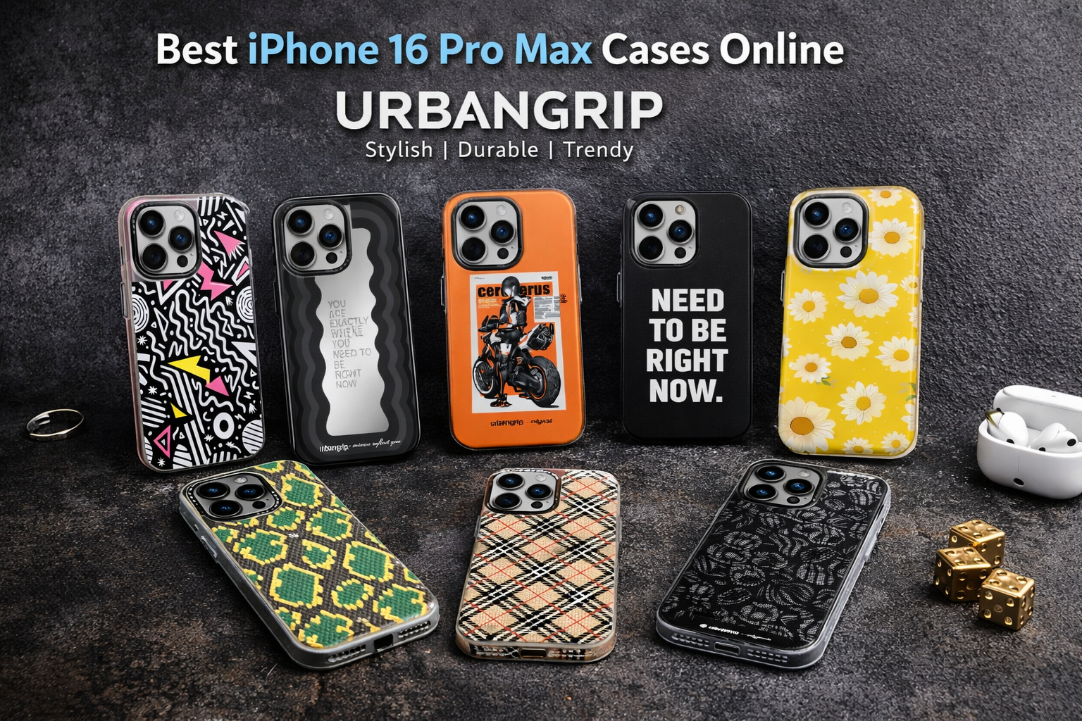 Buy iPhone 16 Pro Max Case Online: Latest Collection & Best Choices
