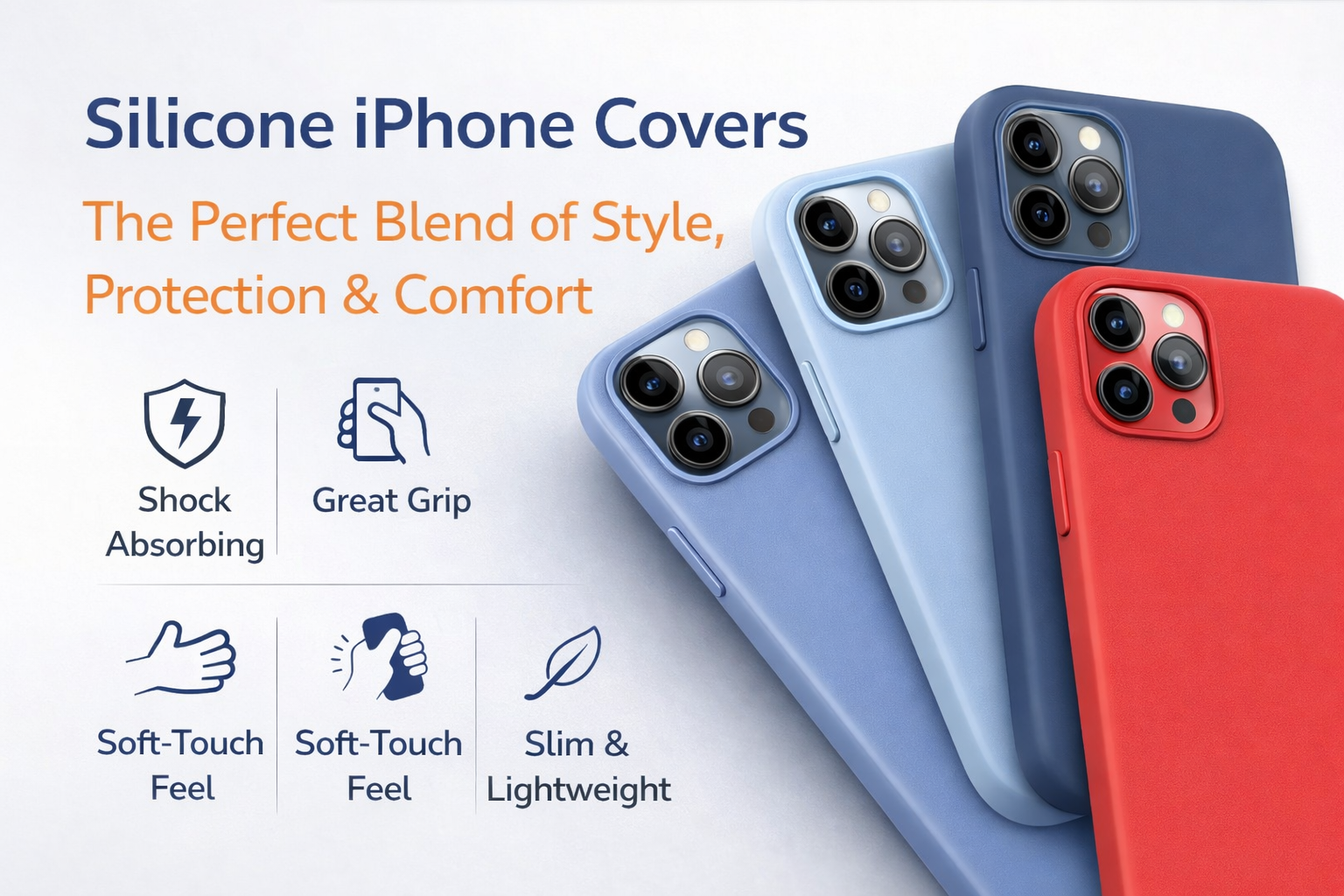 Silicone iPhone Covers