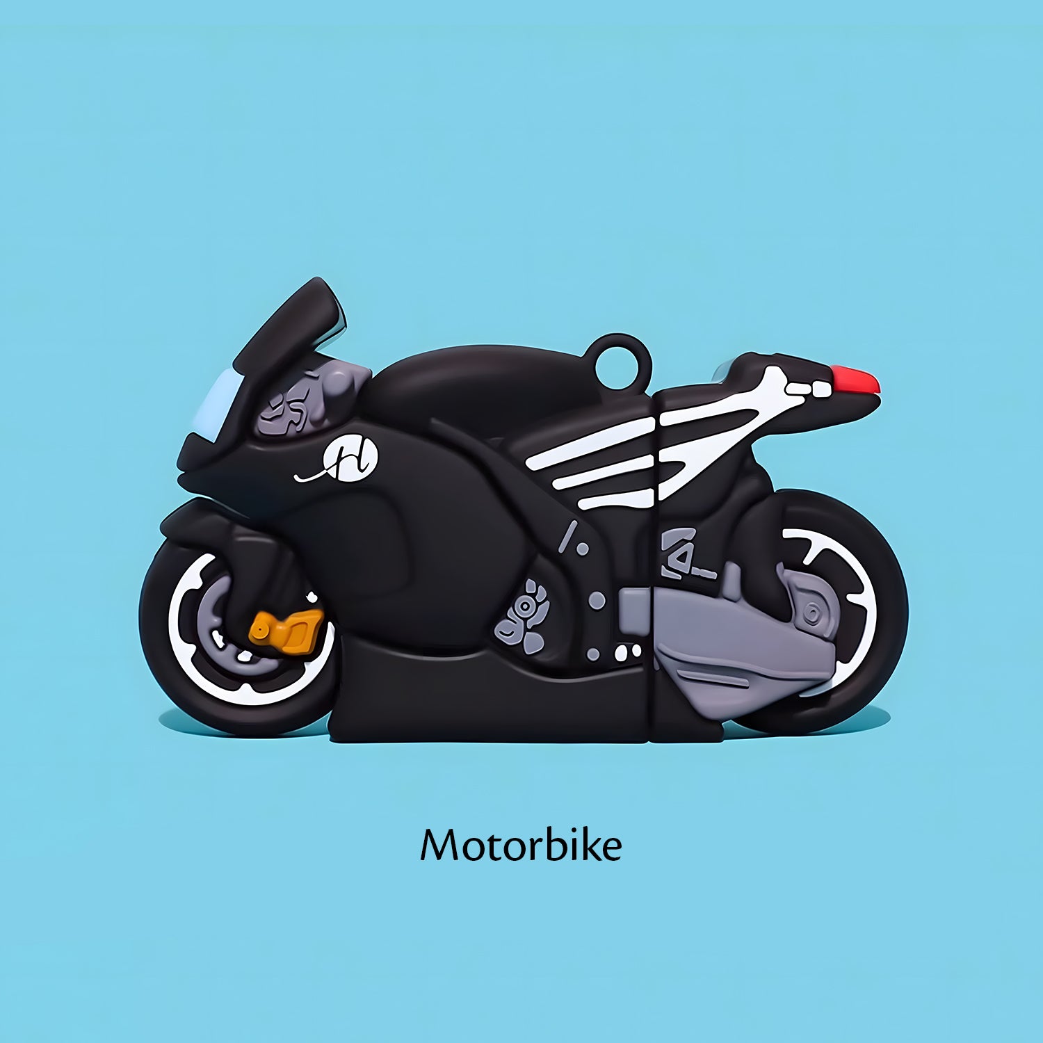 Motorbike Airpods Case