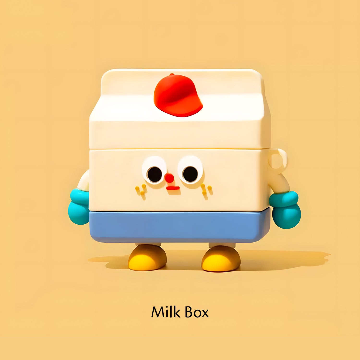 Milk Box Airpods Case