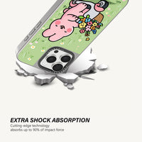 Bunny Riding Cycle Case - MagSafe