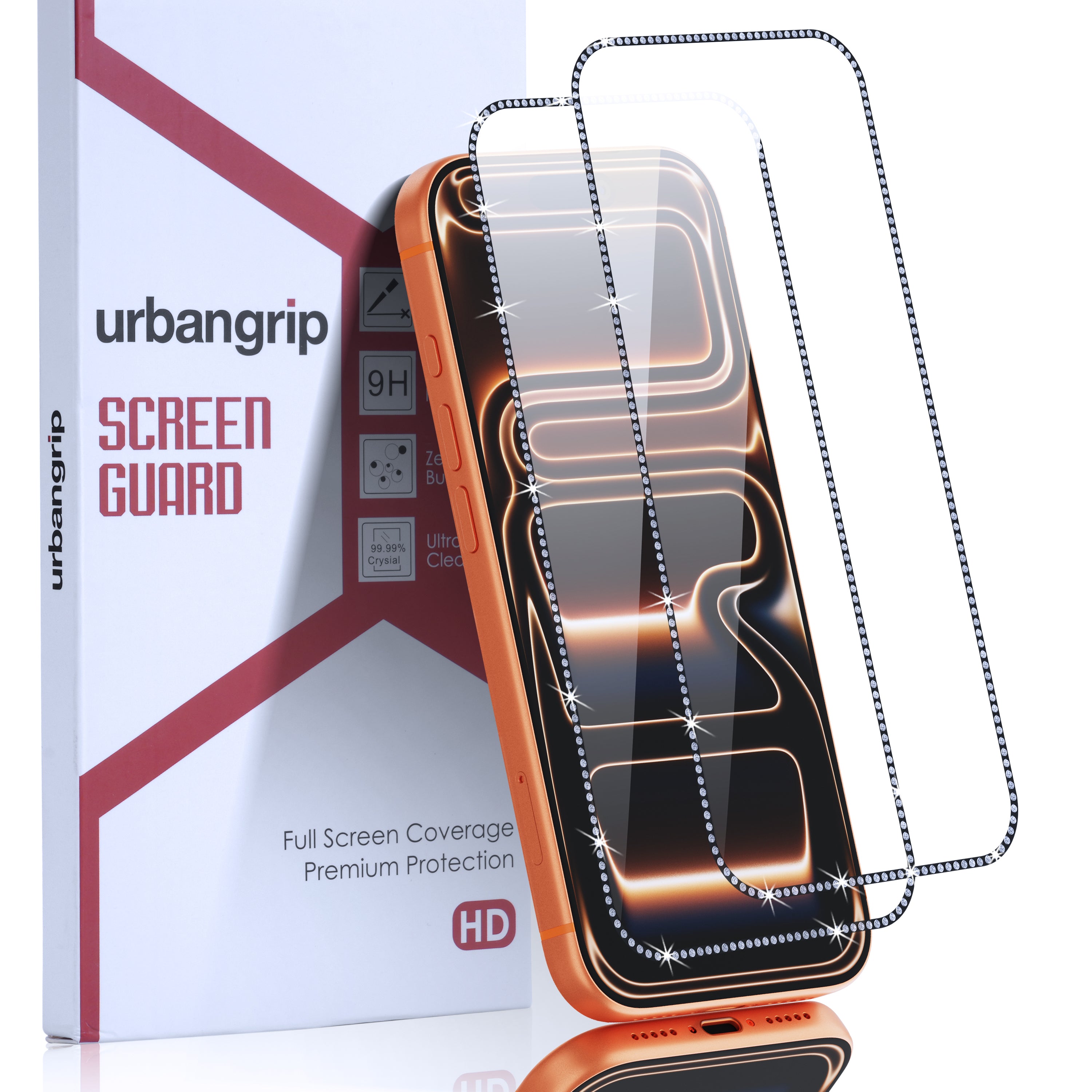 Diamond-Edge Tempered Glass Screen Protector