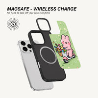 Bunny Riding Cycle Case - MagSafe