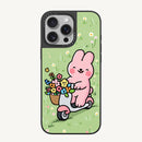 Bunny Riding Cycle Case - MagSafe