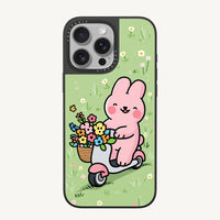Bunny Riding Cycle Case - MagSafe