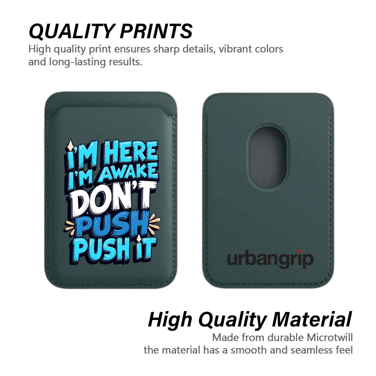 Dont Push It - Wallet with MagSafe