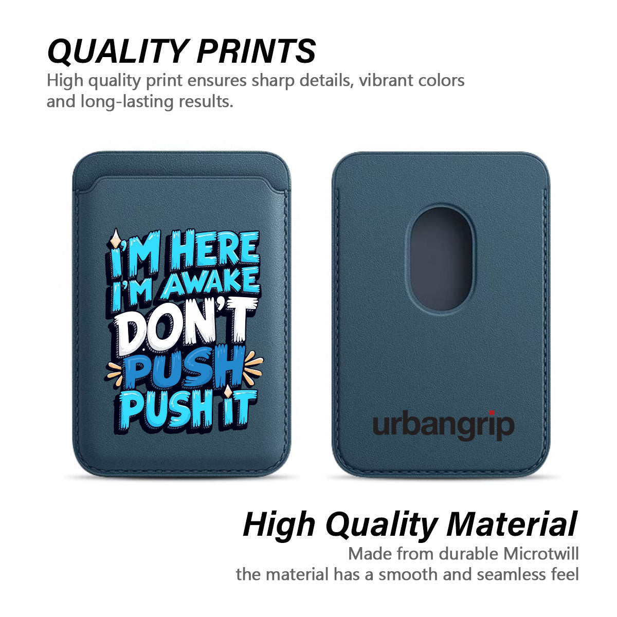 Dont Push It - Wallet with MagSafe