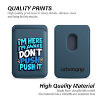 Dont Push It - Wallet with MagSafe
