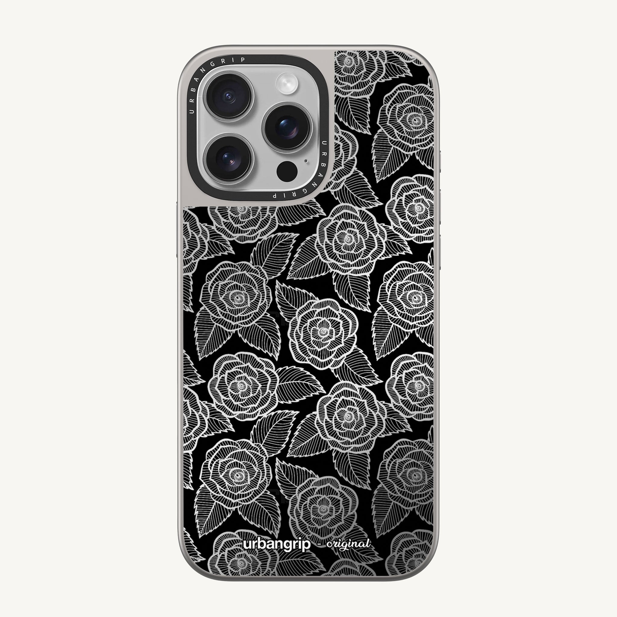 Monochrome Bloom Case - MagSafe