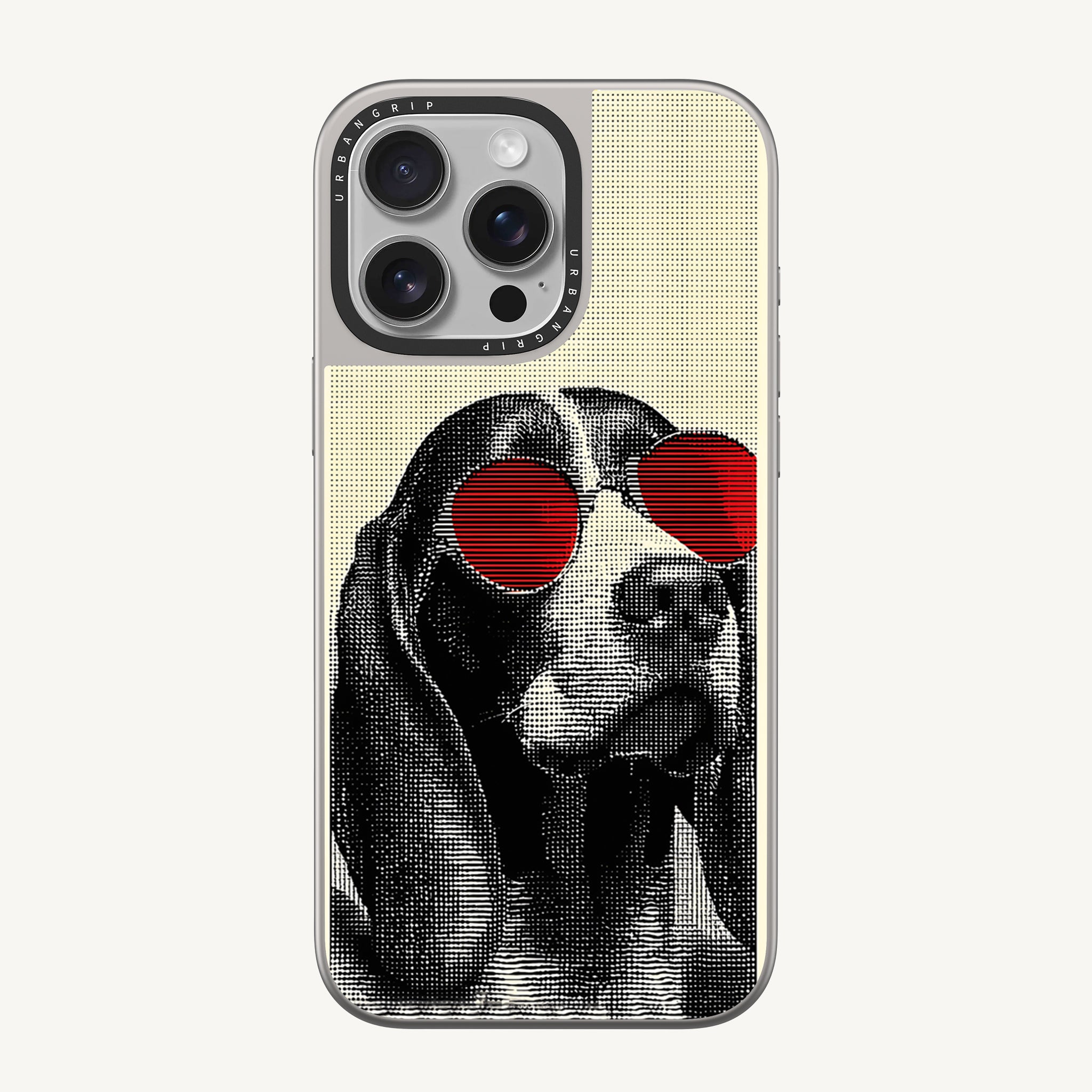 Retro Pup Red Shades Case - MagSafe