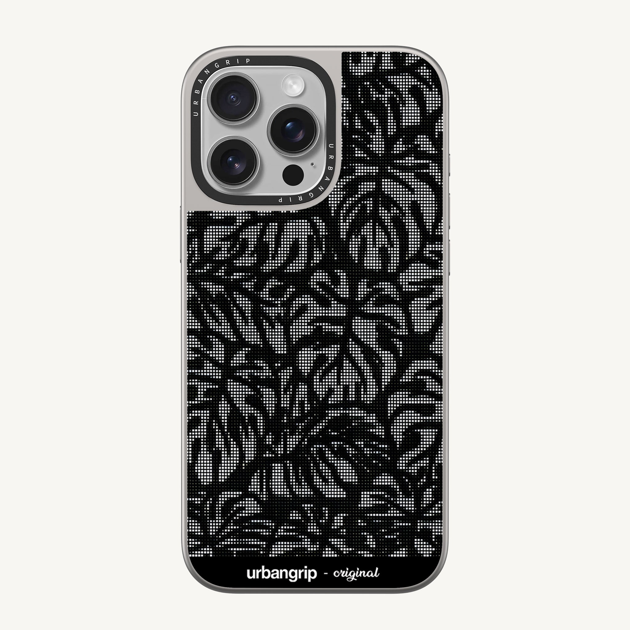 Noir Leaf Fusion Case - MagSafe
