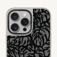 Noir Leaf Fusion Case - MagSafe