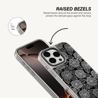 Monochrome Bloom Case - MagSafe