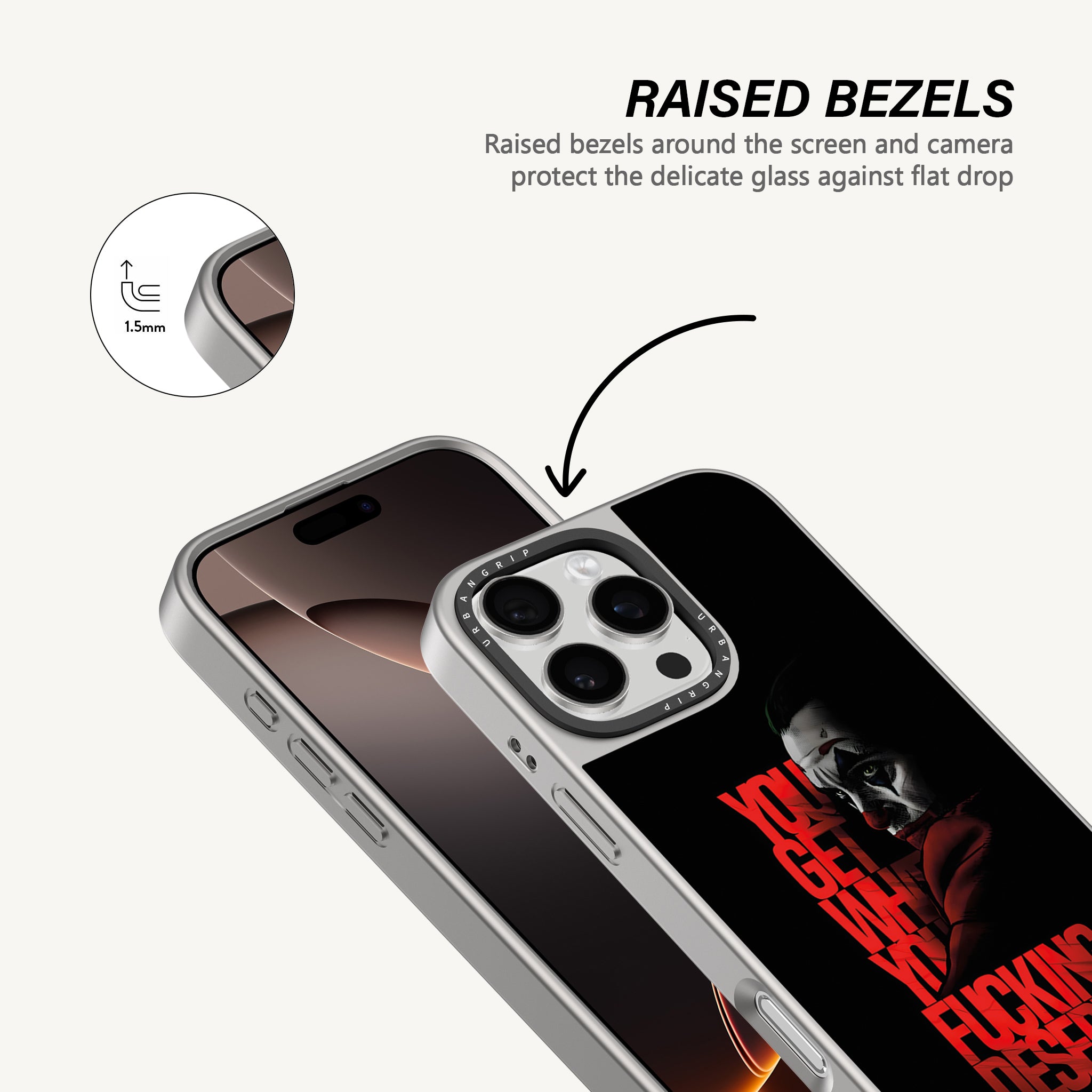 Dark Justice Joker Vibe Case - MagSafe