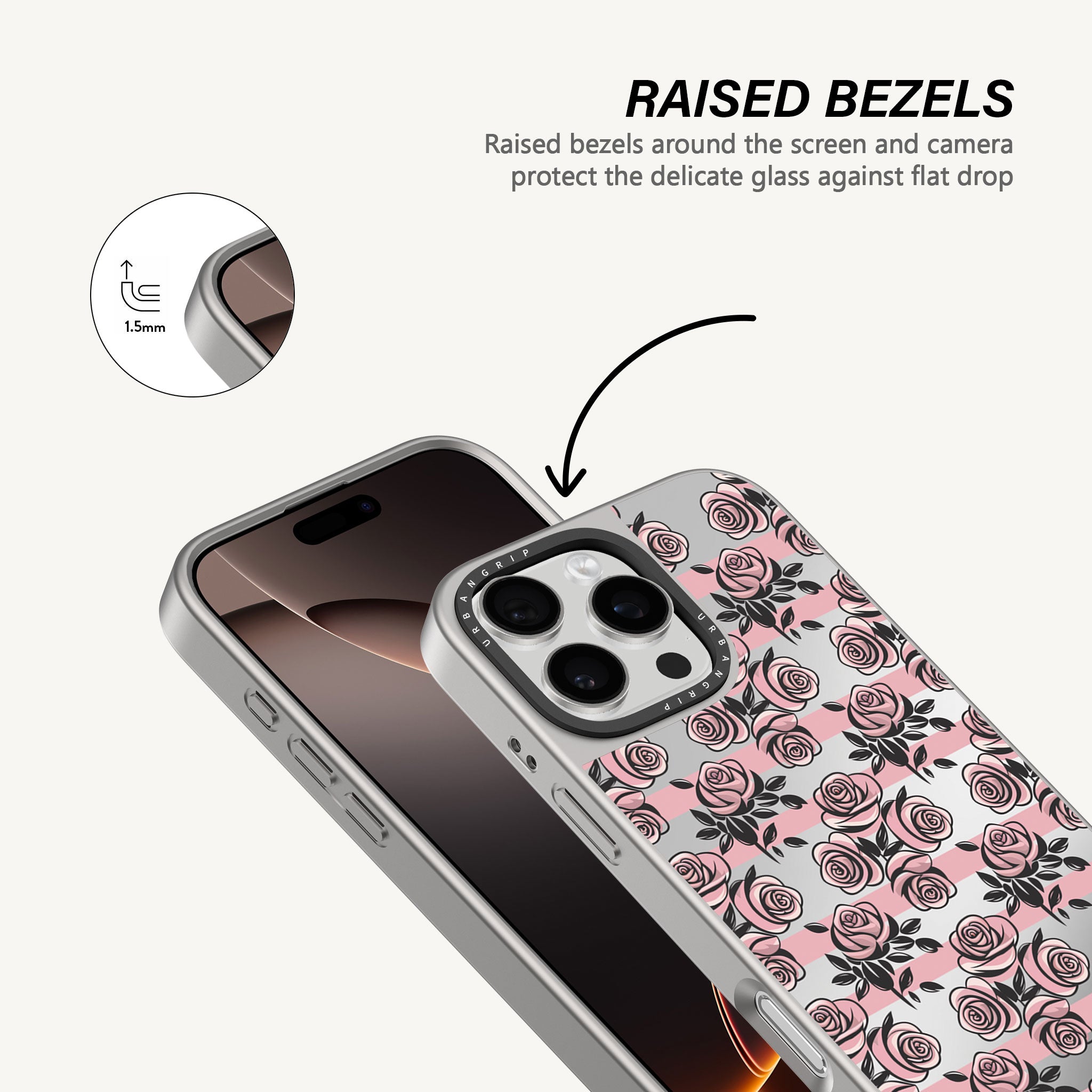 Rosé Stripes Case - MagSafe