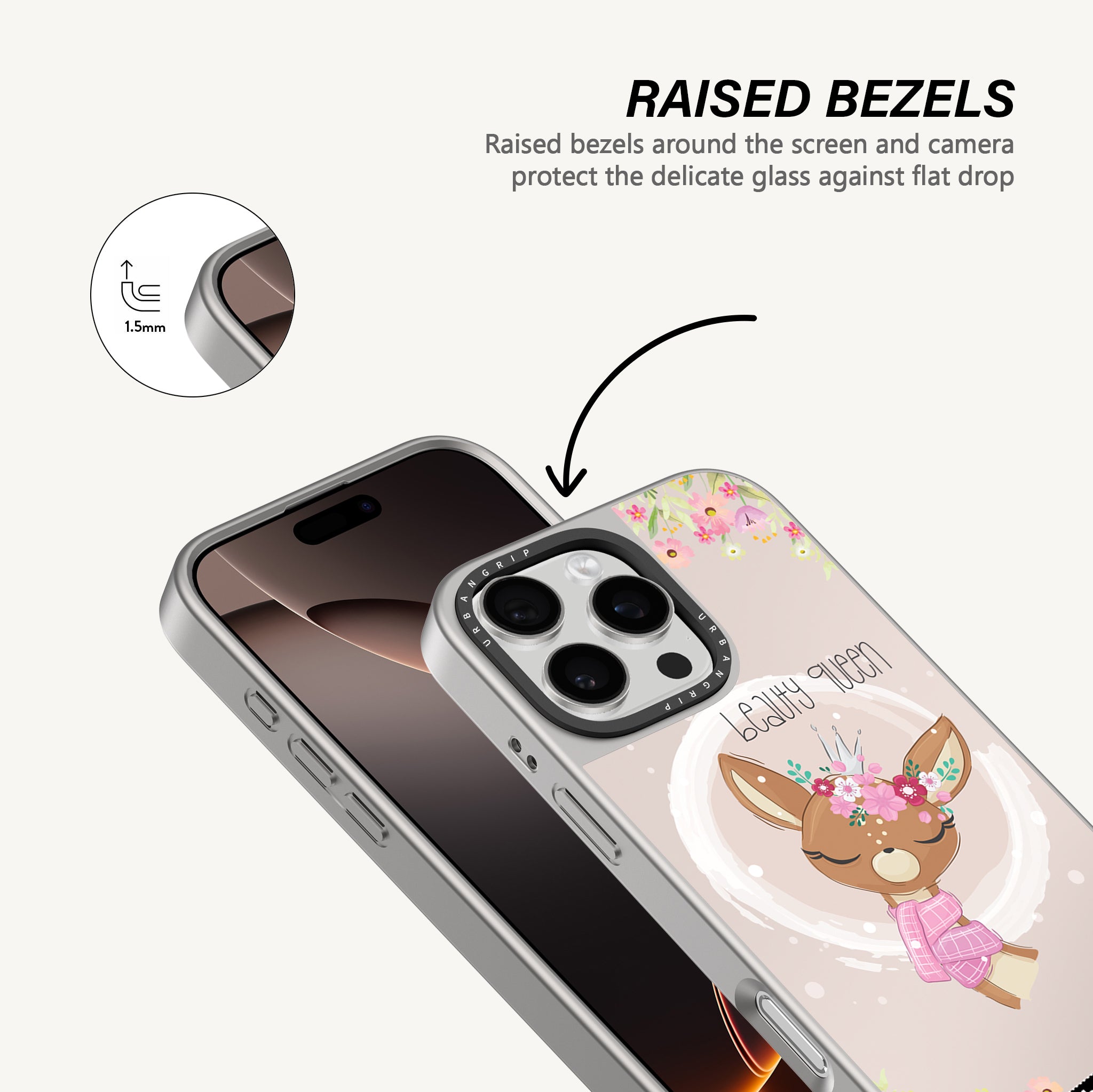 Beauty Queen Deer Case - MagSafe
