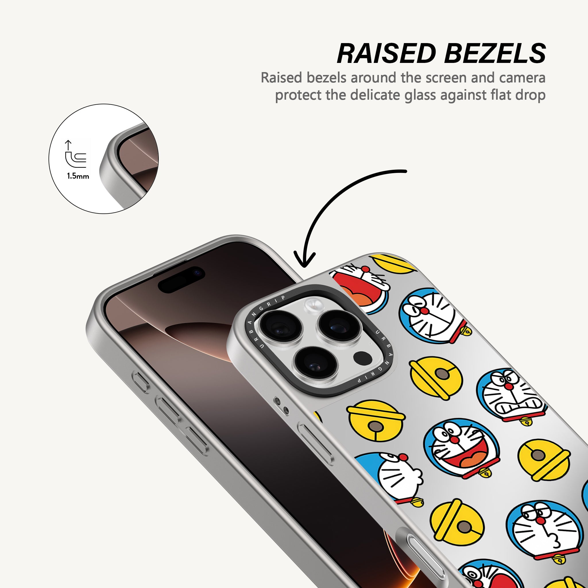 Doraemon Chrome Bell Parade Case - MagSafe
