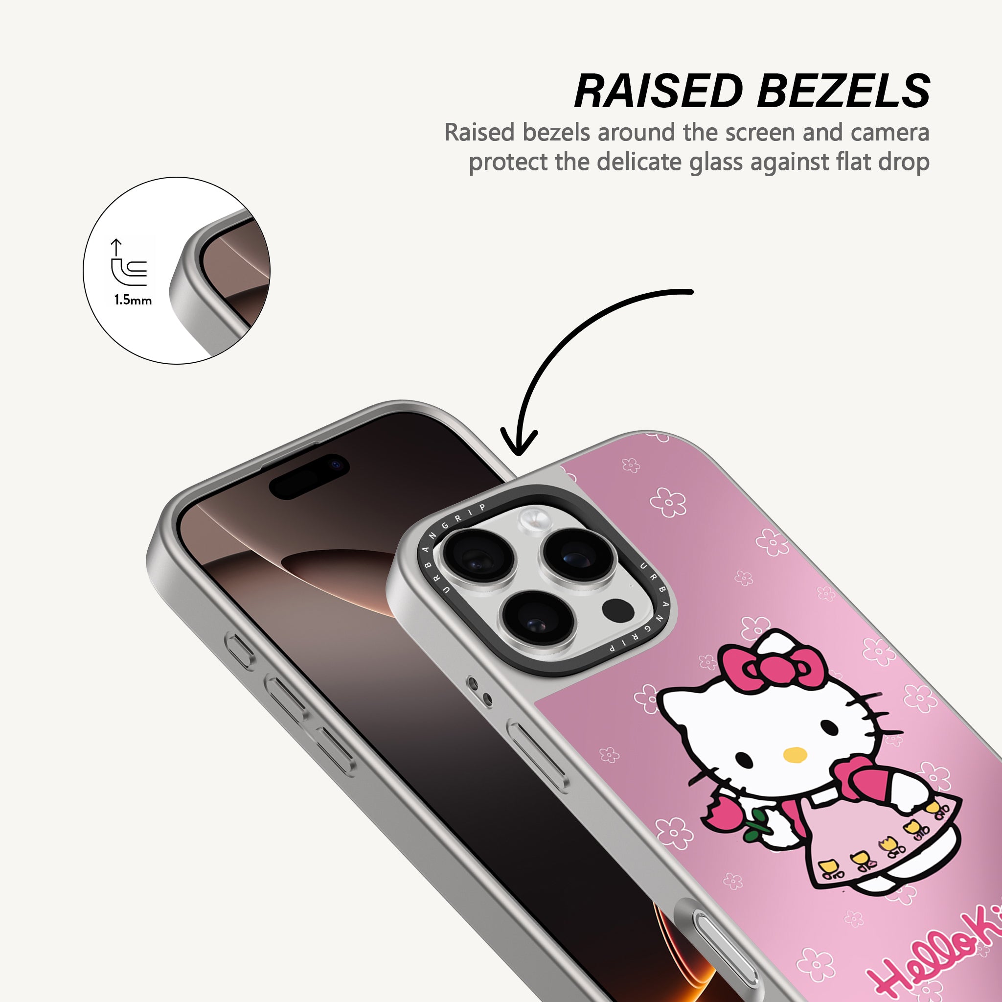 Hello Kitty Blossom Charm Case - MagSafe