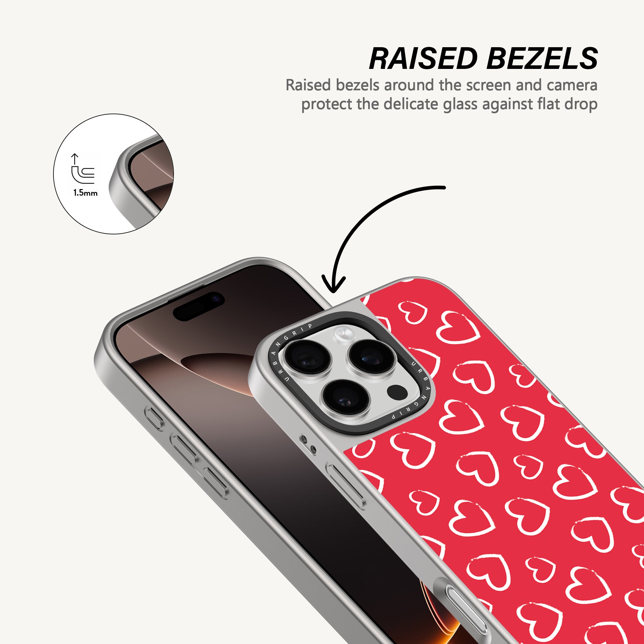 Bold Hearts Case - MagSafe