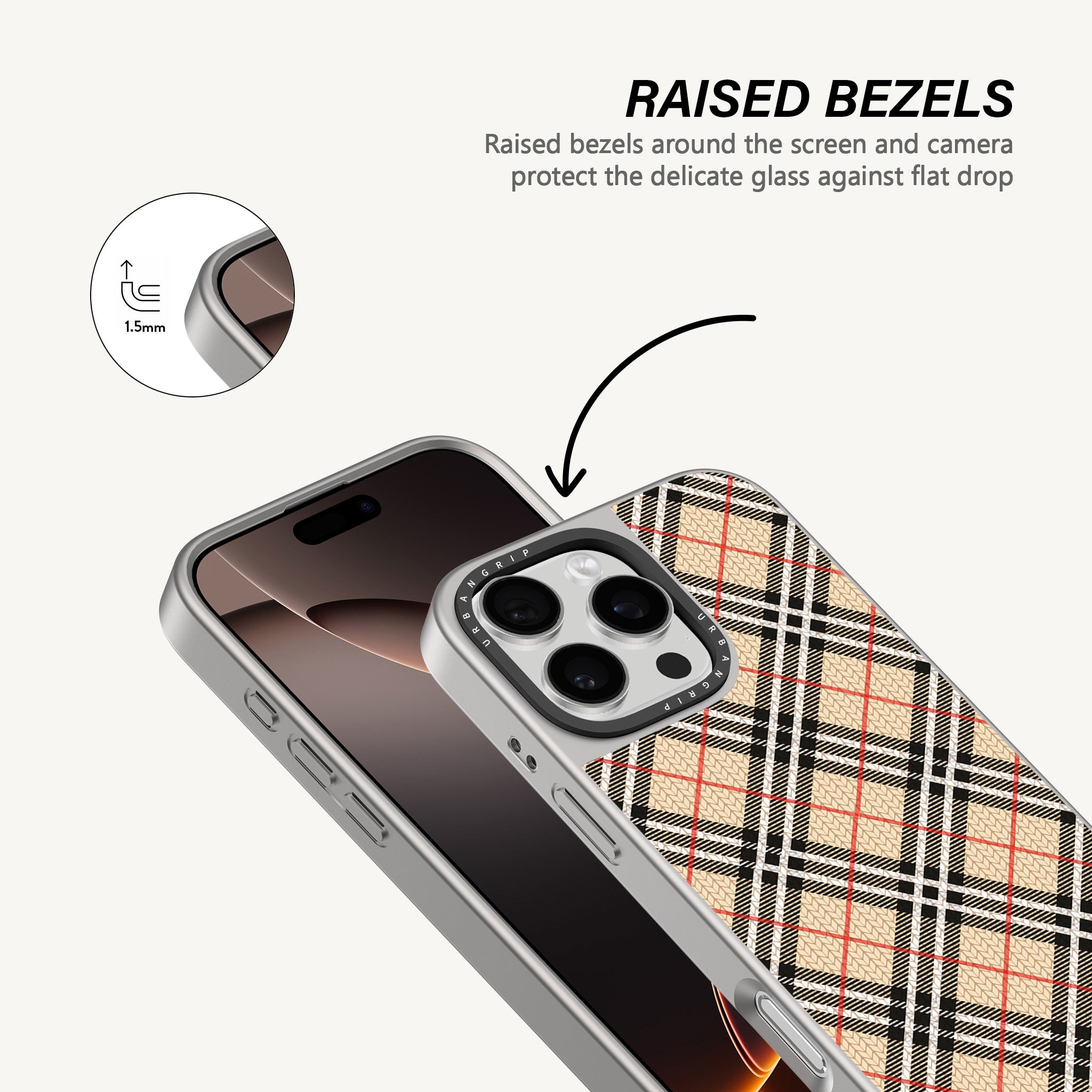 Tartan Edge Case - MagSafe