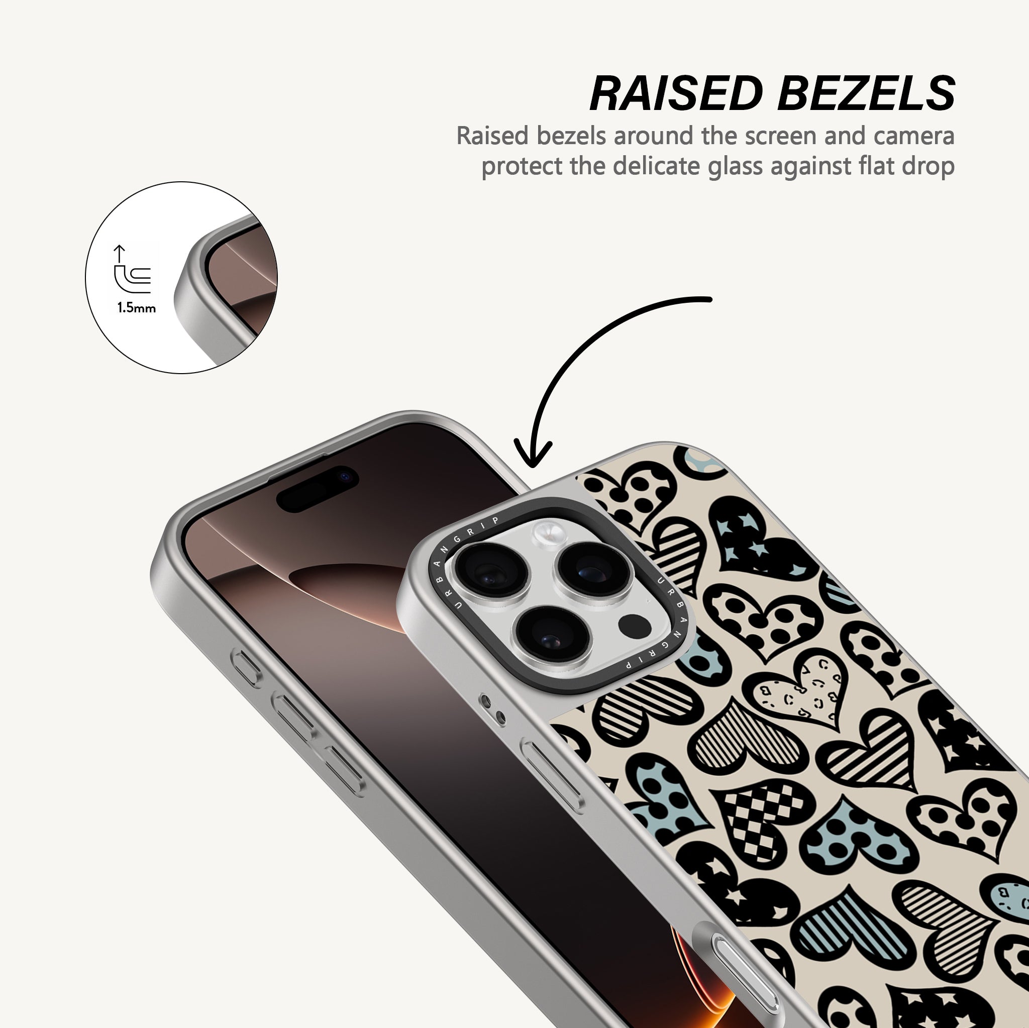 Polka Heart Case - MagSafe