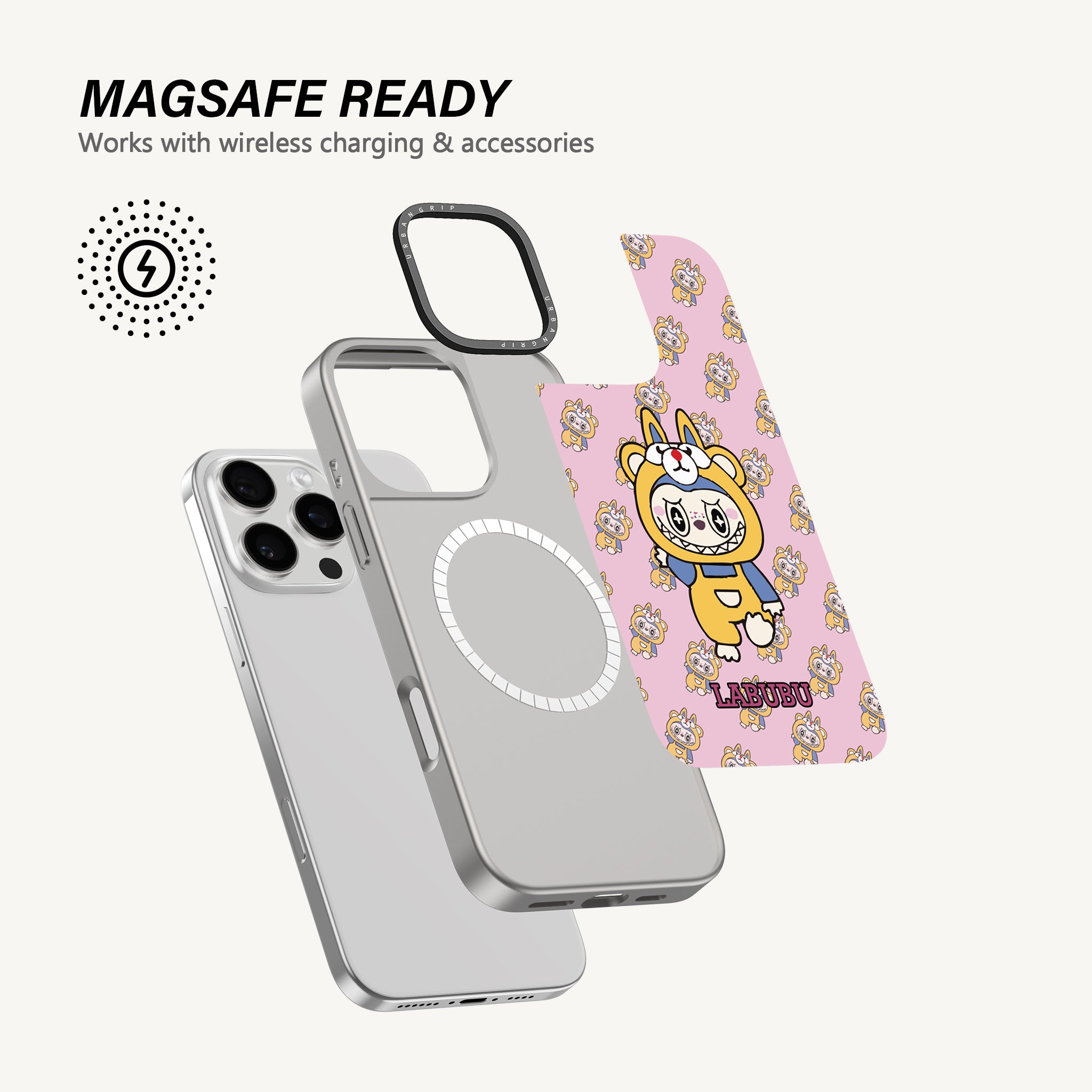 LABUBU Pink Parade Case - MagSafe