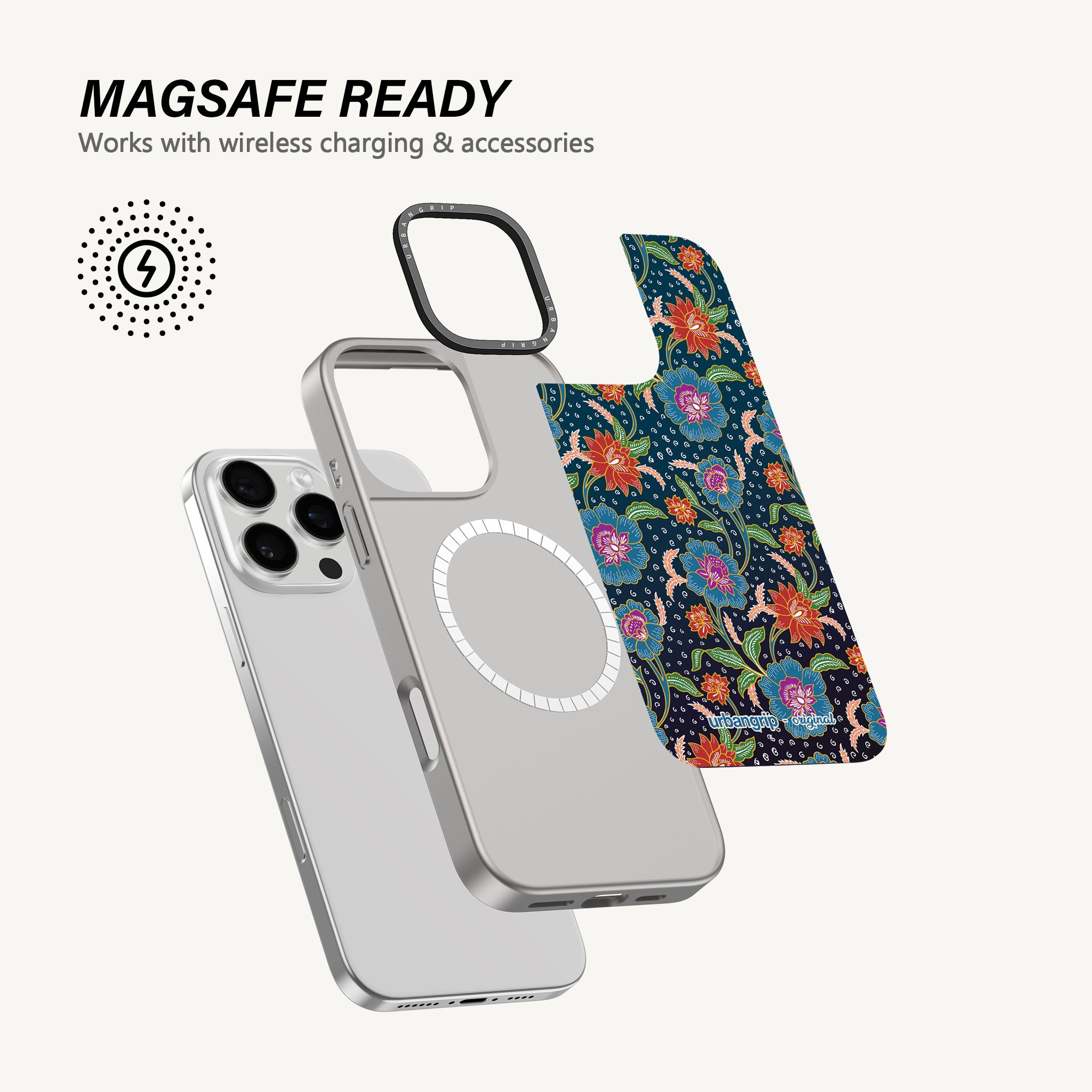 Midnight Bloom Case - MagSafe