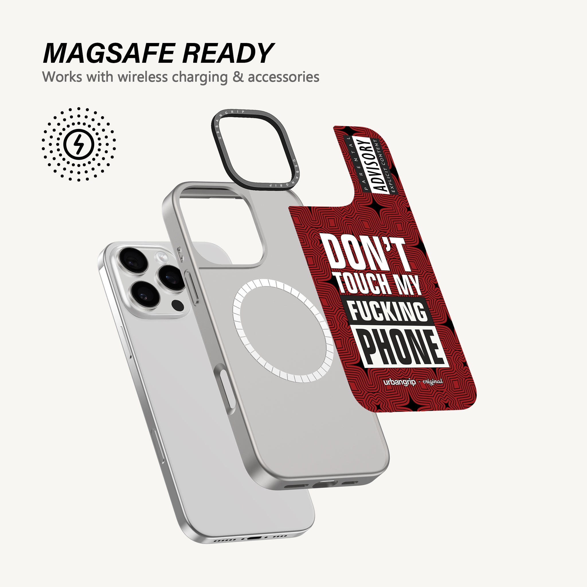 Don't Touch My Phone Case - MagSafe