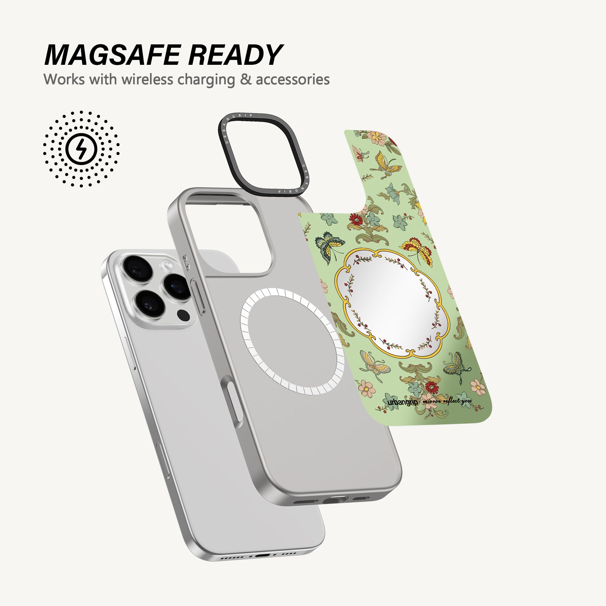 Butterfly Mirror Case - MagSafe