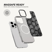 Monochrome Bloom Case - MagSafe