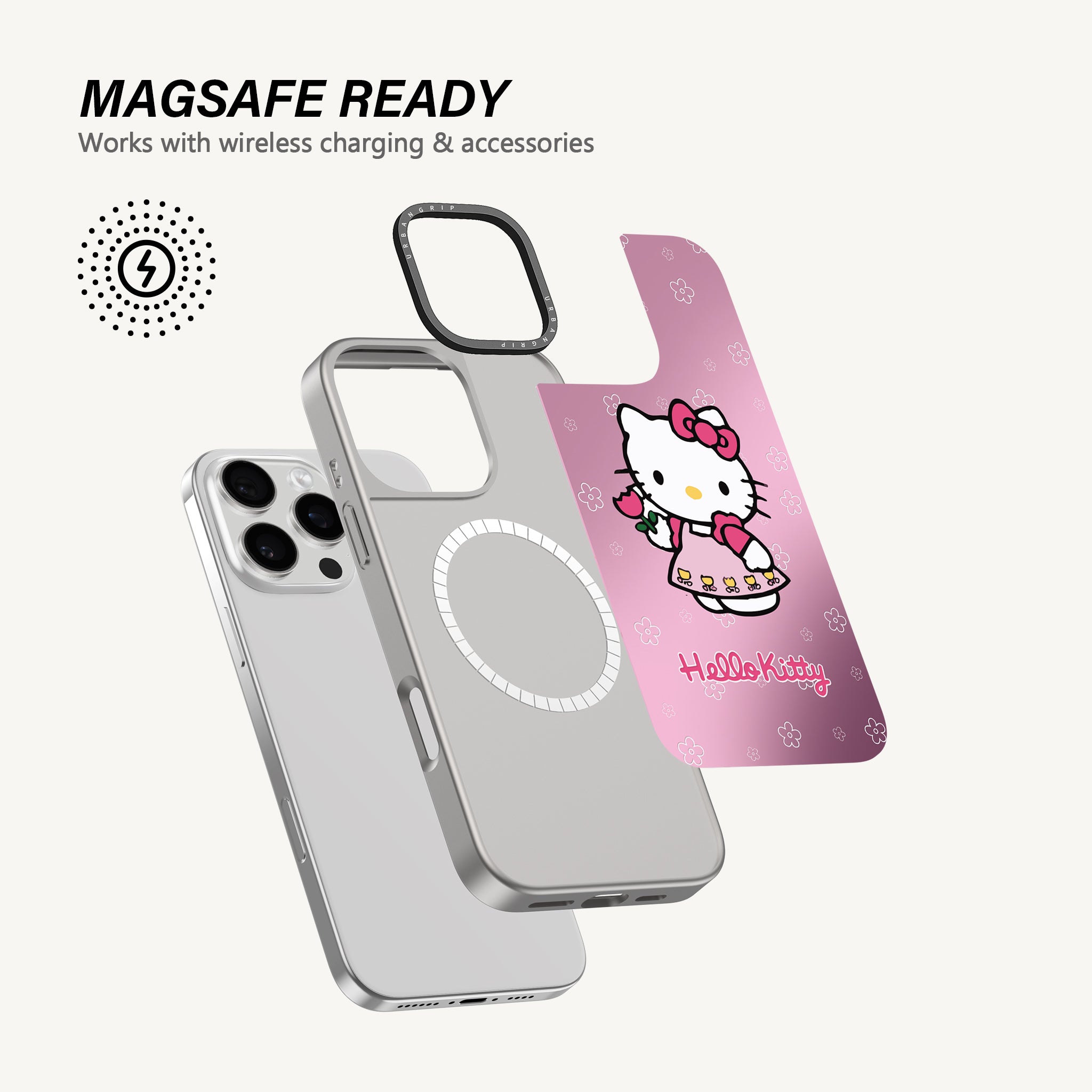 Hello Kitty Blossom Charm Case - MagSafe