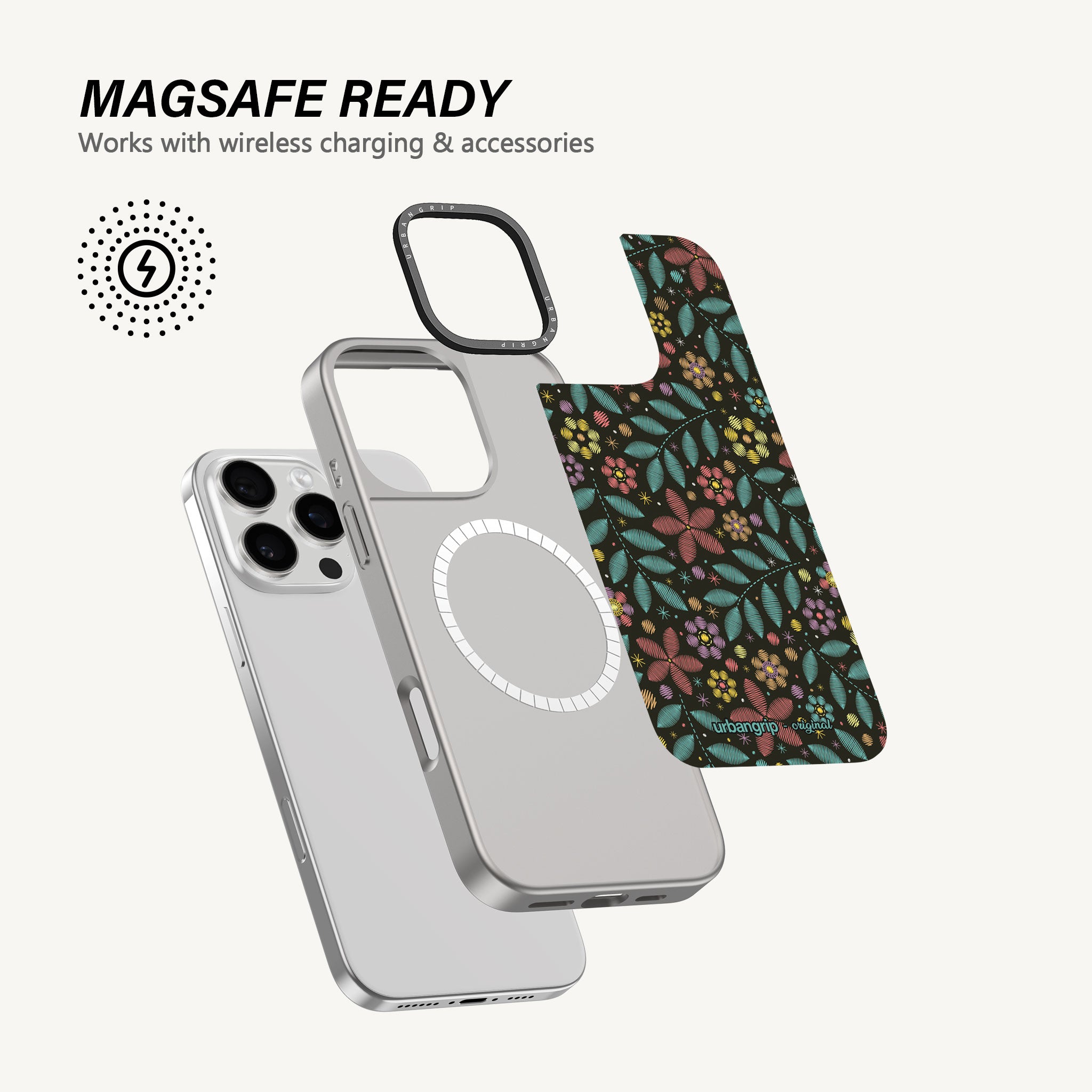 Midnight Bloom Case - MagSafe