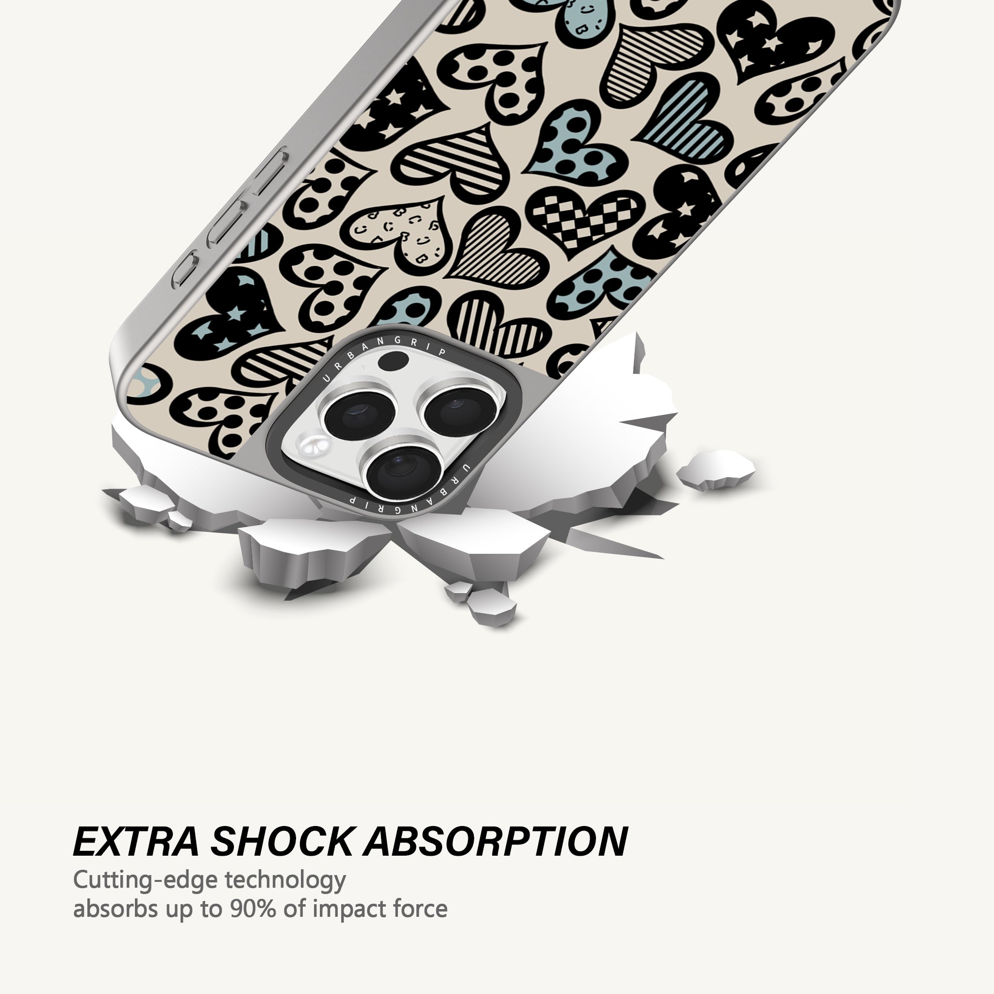 Polka Heart Case - MagSafe