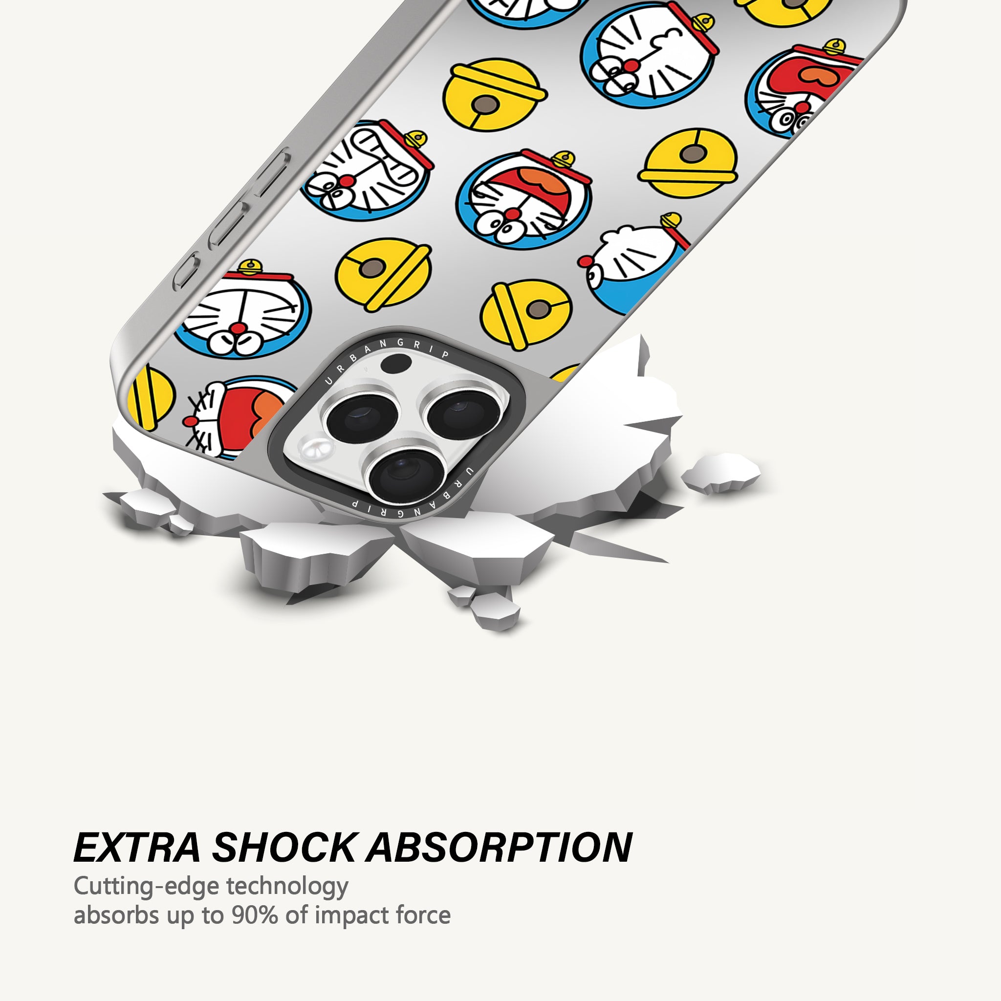 Doraemon Chrome Bell Parade Case - MagSafe