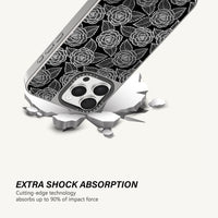 Monochrome Bloom Case - MagSafe