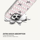 Pink Plaid Ribbon Case - MagSafe