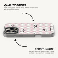Pink Plaid Ribbon Case - MagSafe