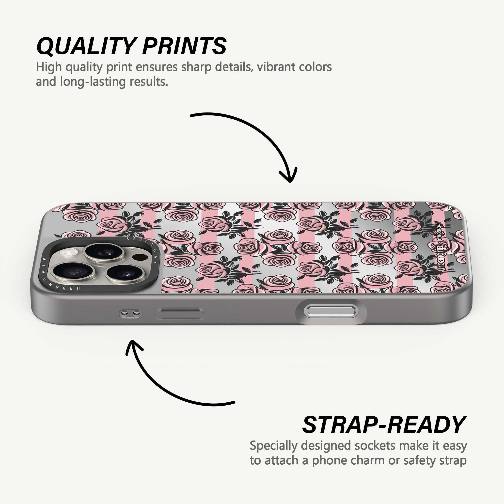 Rosé Stripes Case - MagSafe