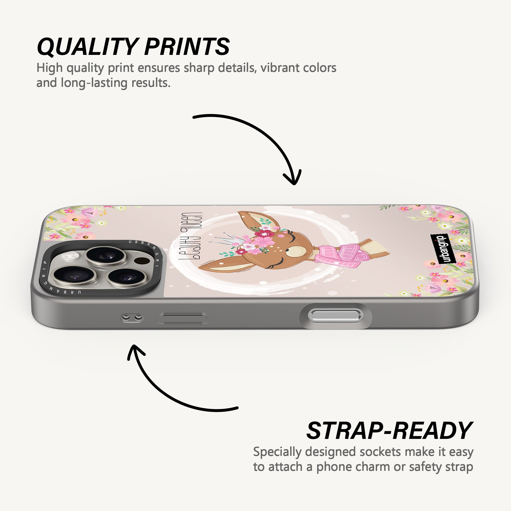 Beauty Queen Deer Case - MagSafe