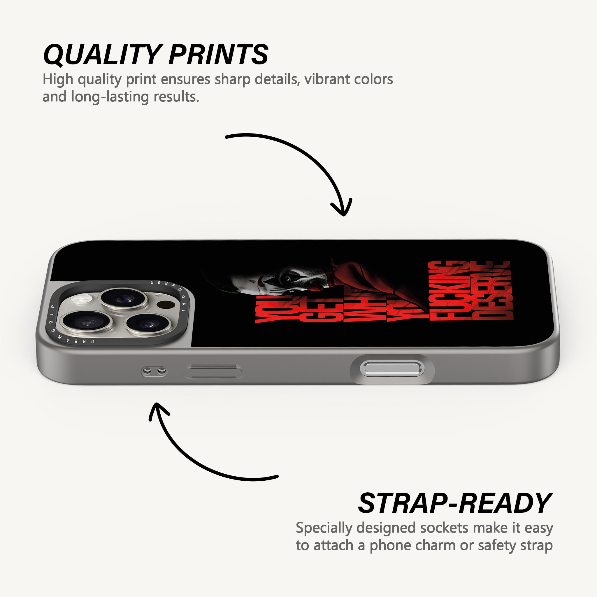 Dark Justice Joker Vibe Case - MagSafe
