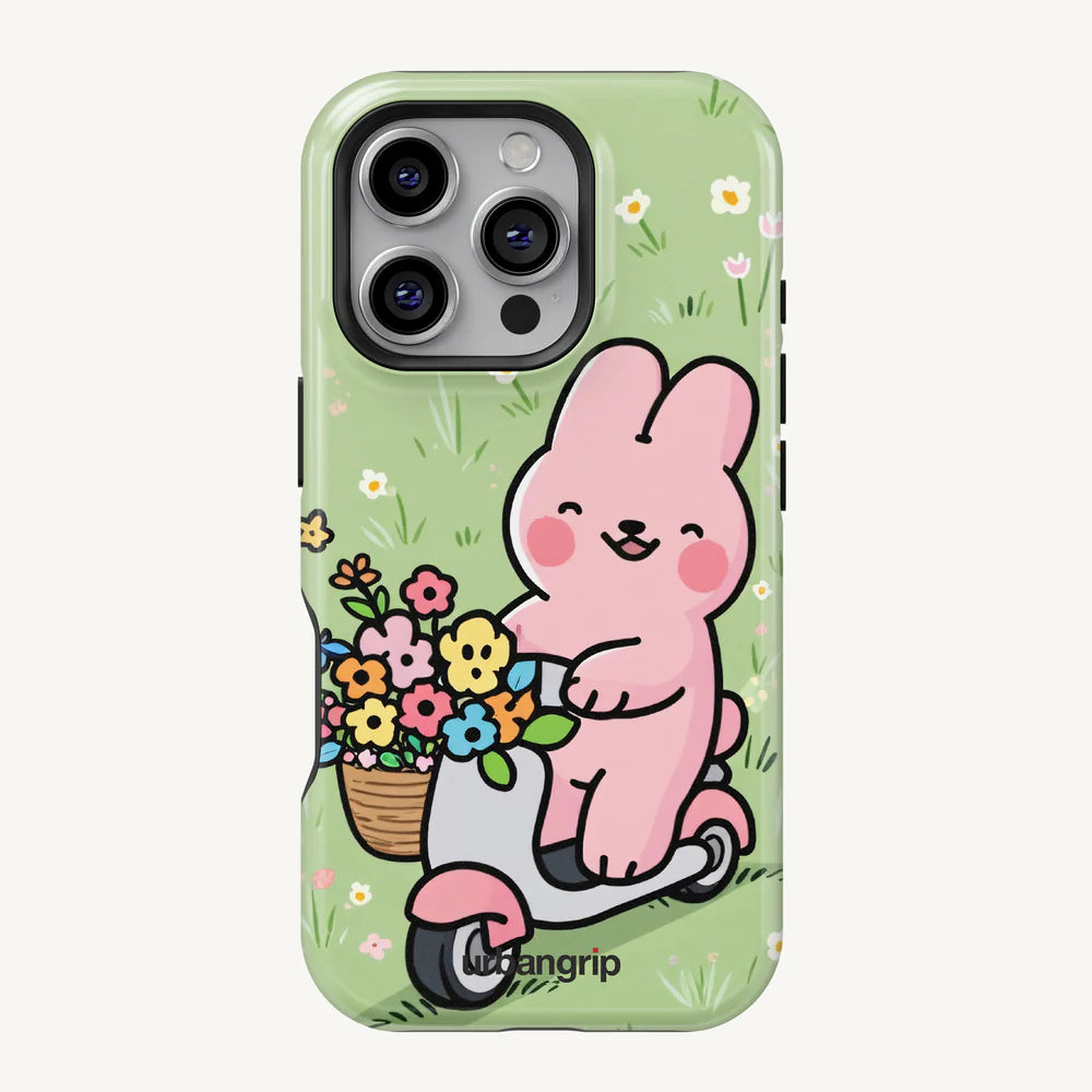 Bunny Riding Cycle Case - MagSafe