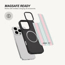 Pastel Bloom Stripe Case - MagSafe