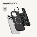 Noir Leaf Fusion Case - MagSafe