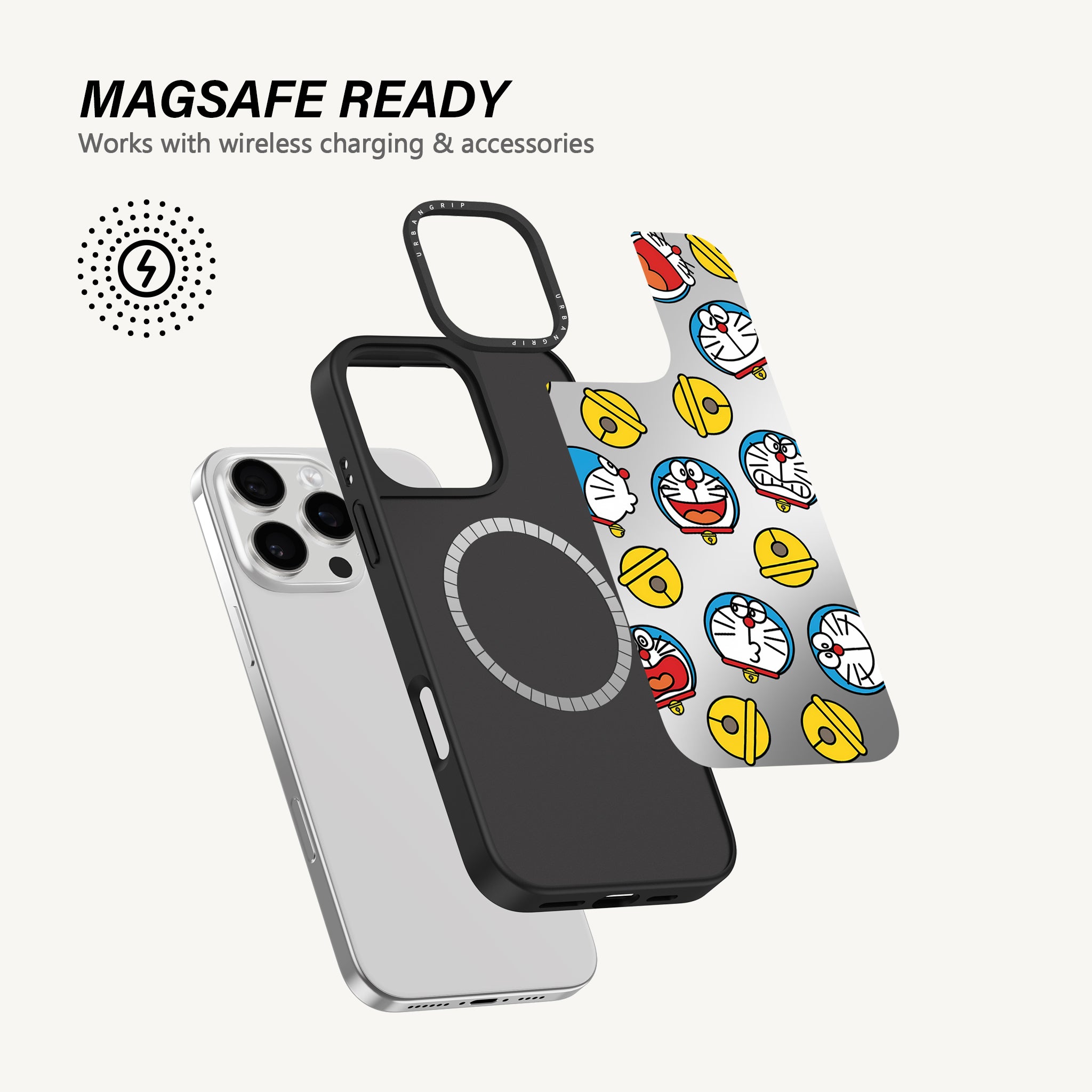 Doraemon Chrome Bell Parade Case - MagSafe