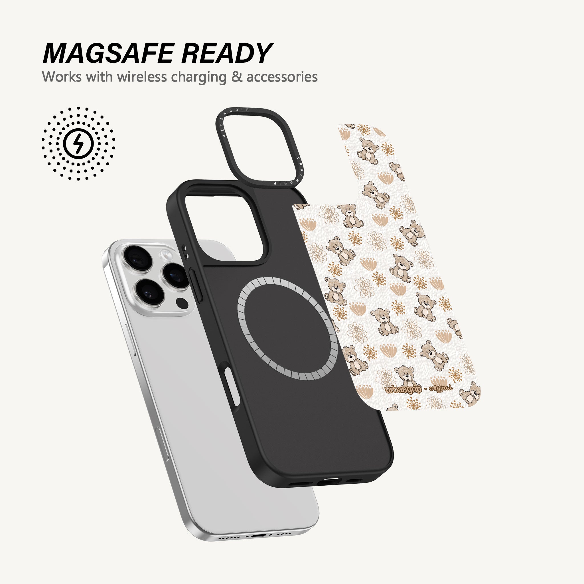 Bear & Bloom Case - MagSafe