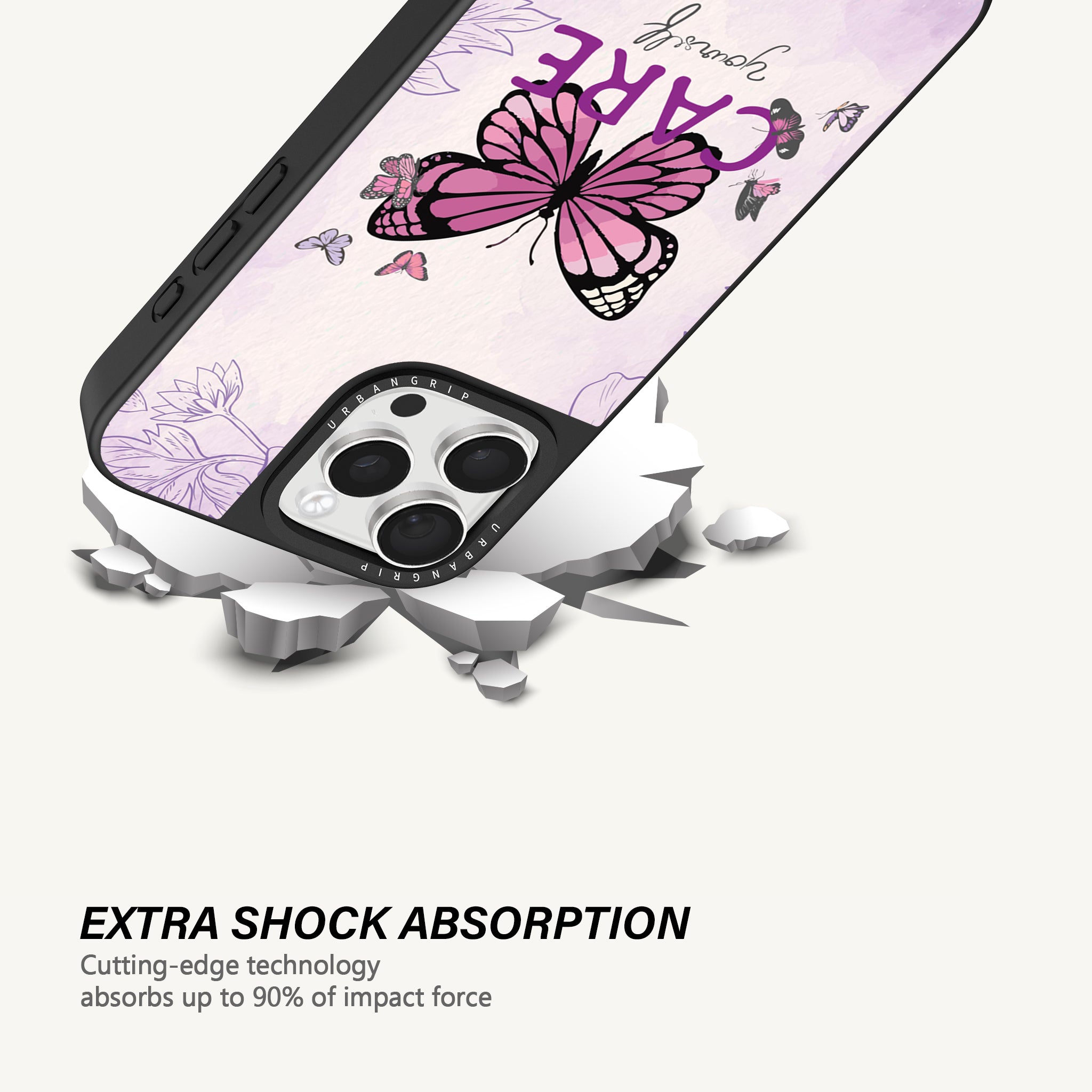CARE Yourself Butterfly Case - MagSafe