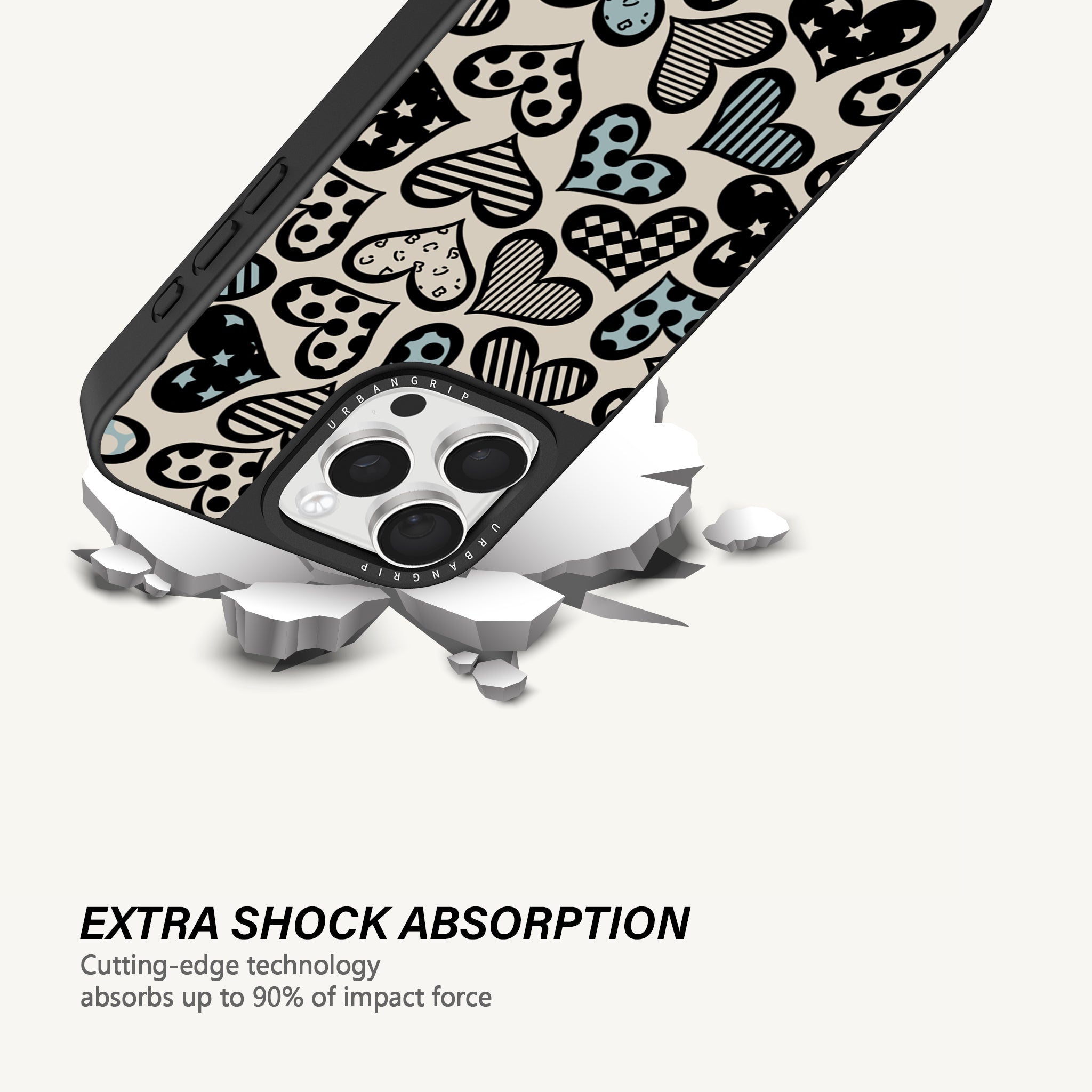 Polka Heart Case - MagSafe